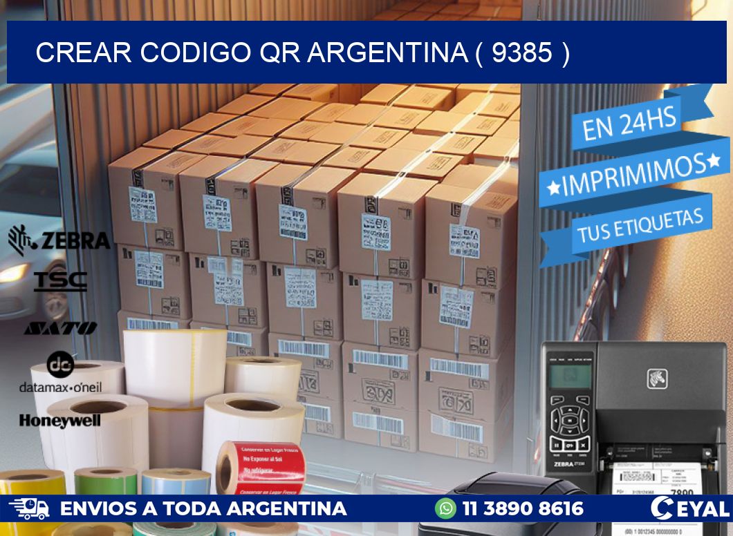 crear codigo qr argentina ( 9385 )