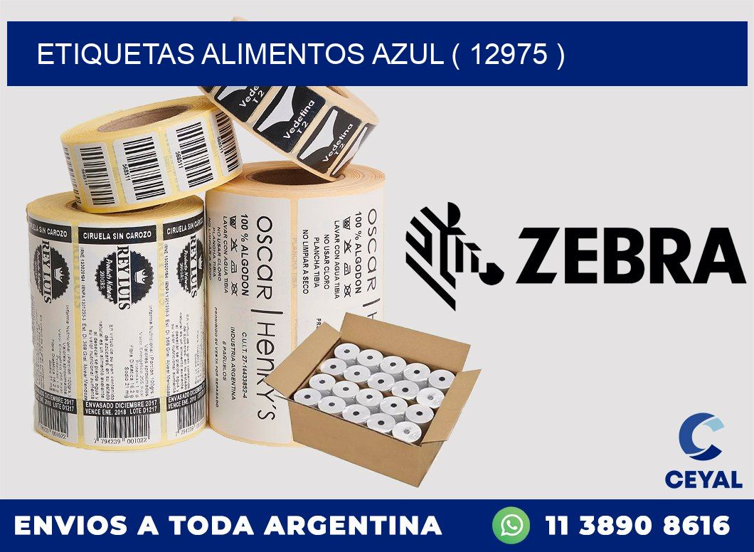 etiquetas alimentos azul ( 12975 )