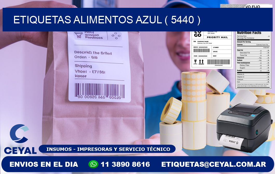 etiquetas alimentos azul ( 5440 )