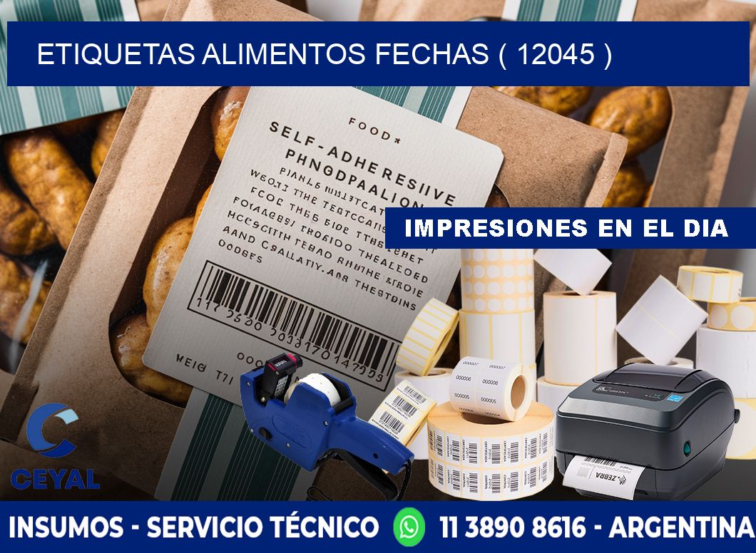 etiquetas alimentos fechas ( 12045 )