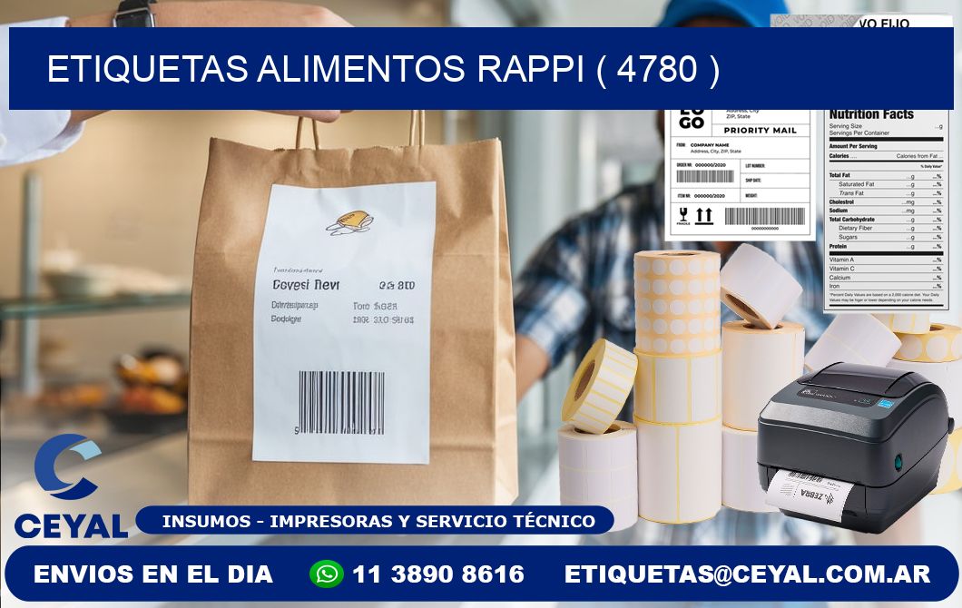 etiquetas alimentos rappi ( 4780 )