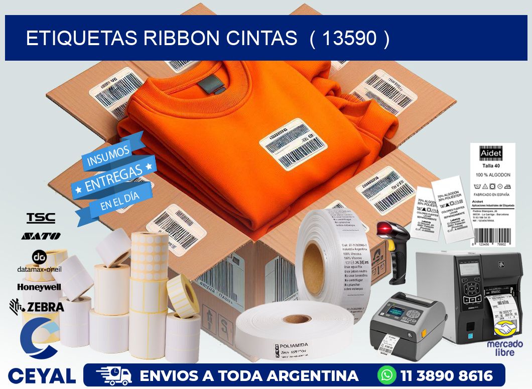 etiquetas ribbon cintas  ( 13590 )