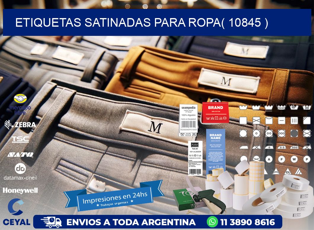 etiquetas satinadas para ropa( 10845 )