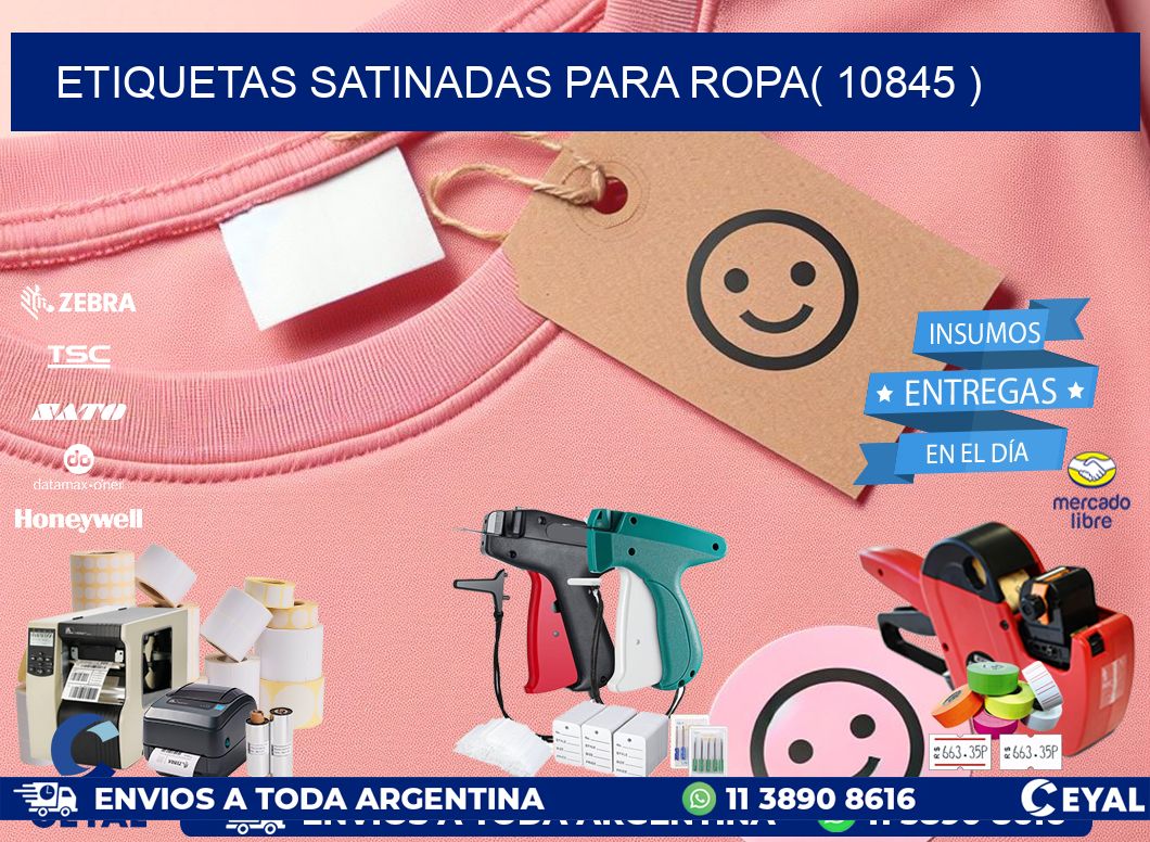 etiquetas satinadas para ropa( 10845 )