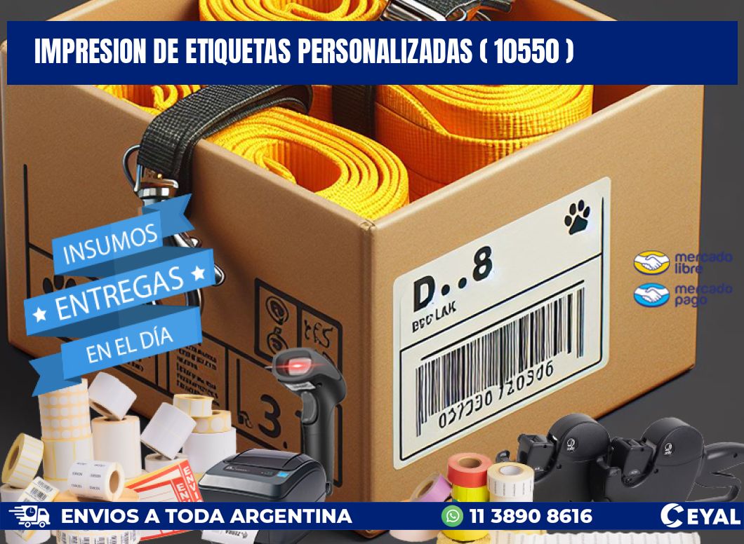 impresion de etiquetas personalizadas ( 10550 )