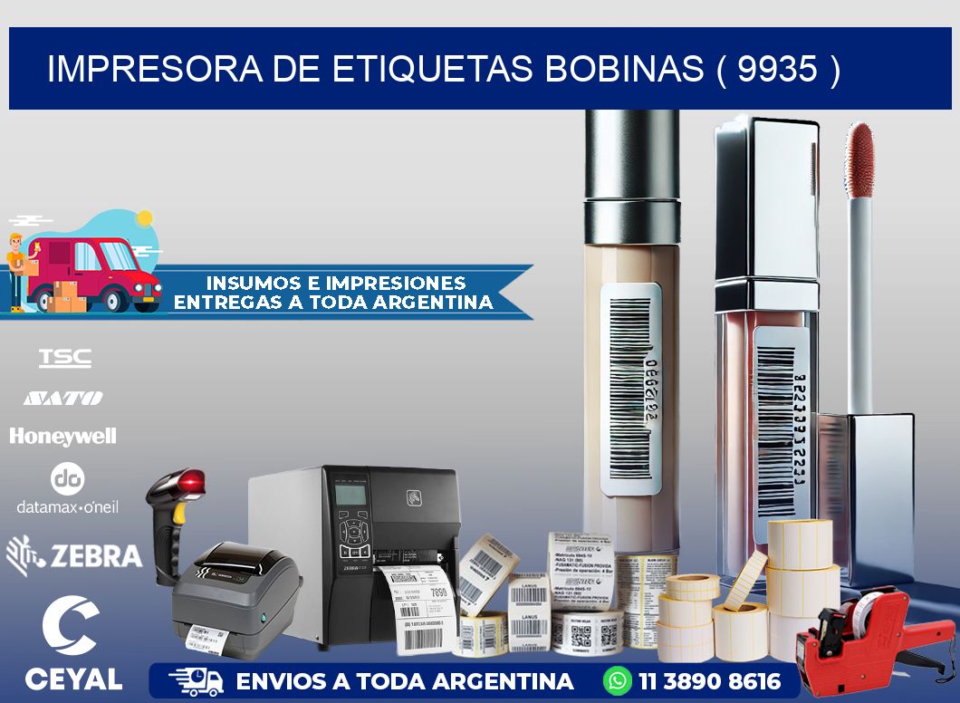 impresora de etiquetas bobinas ( 9935 )