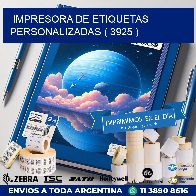 impresora de etiquetas personalizadas ( 3925 )