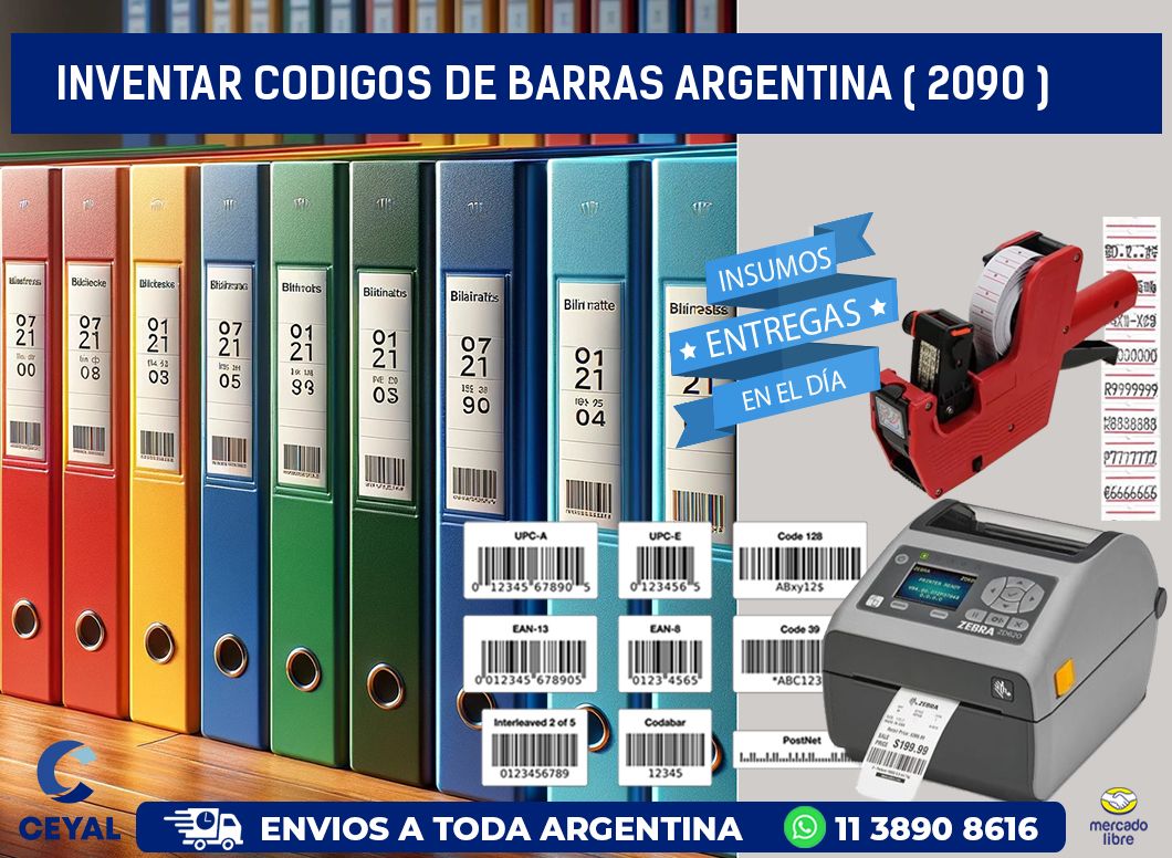 inventar codigos de barras argentina ( 2090 )