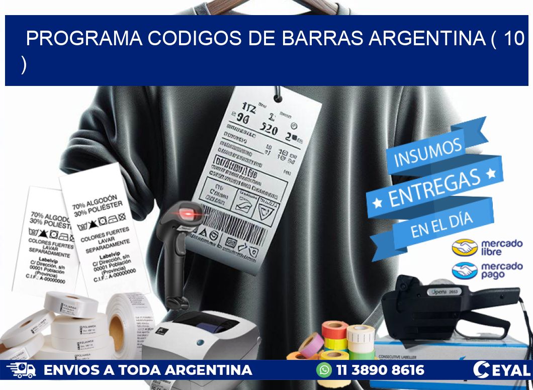 programa codigos de barras argentina ( 10 )