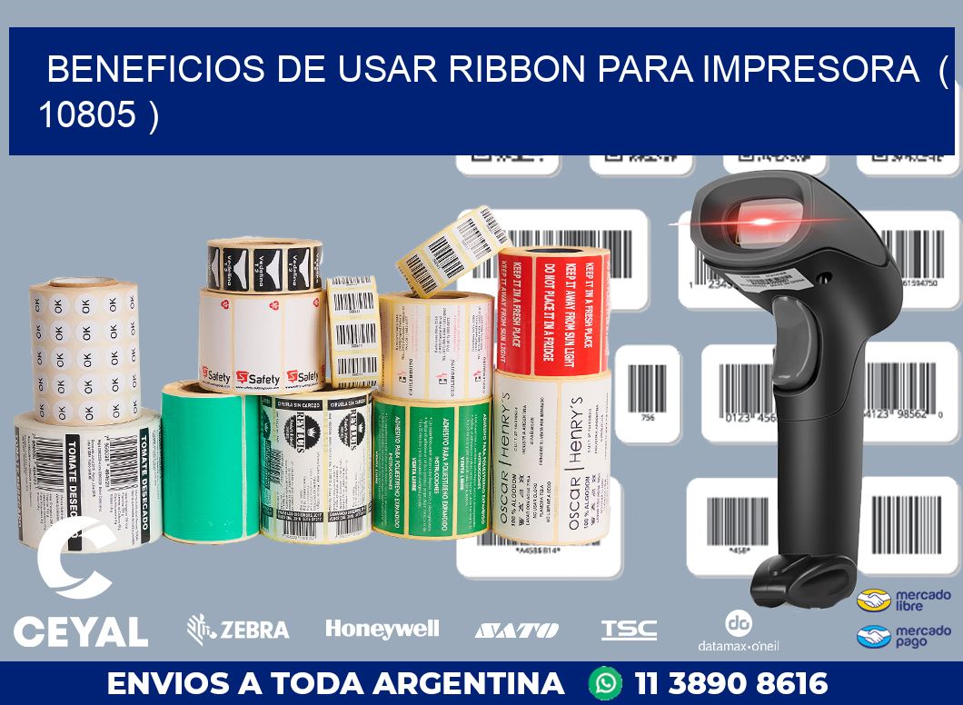 BENEFICIOS DE USAR RIBBON PARA IMPRESORA  ( 10805 )