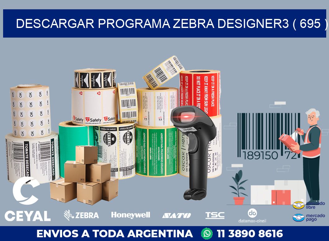 DESCARGAR PROGRAMA ZEBRA DESIGNER3 ( 695 )