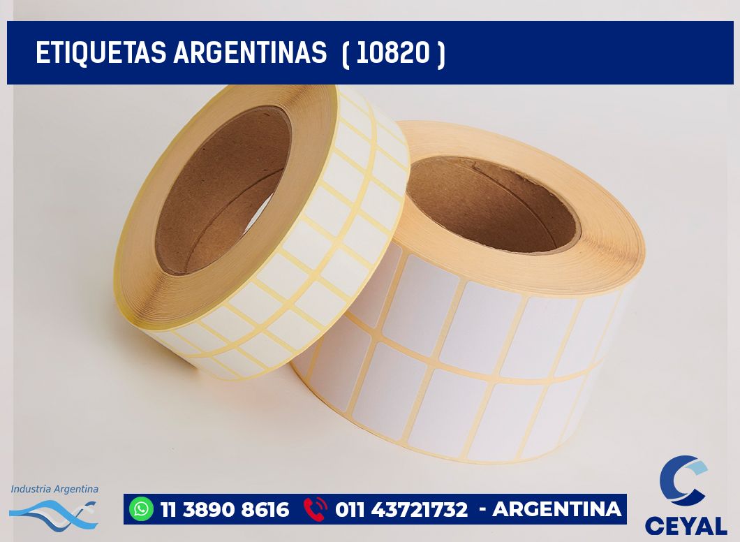 ETIQUETAS ARGENTINAS  ( 10820 )