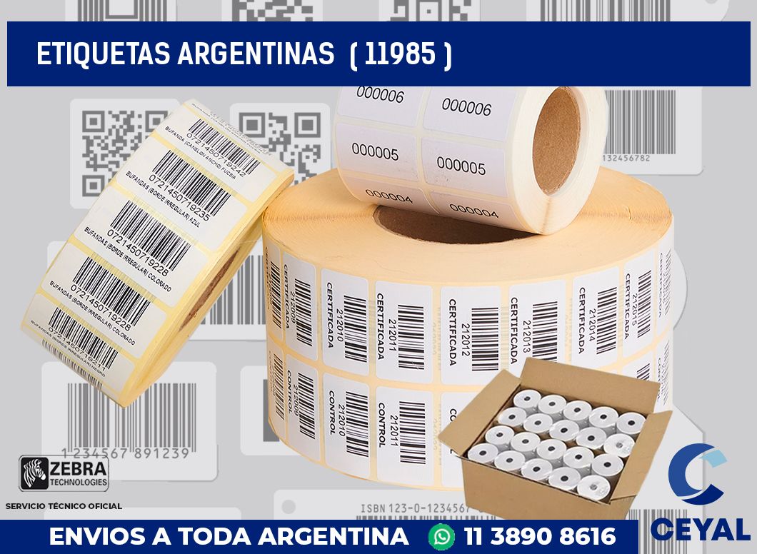 ETIQUETAS ARGENTINAS  ( 11985 )