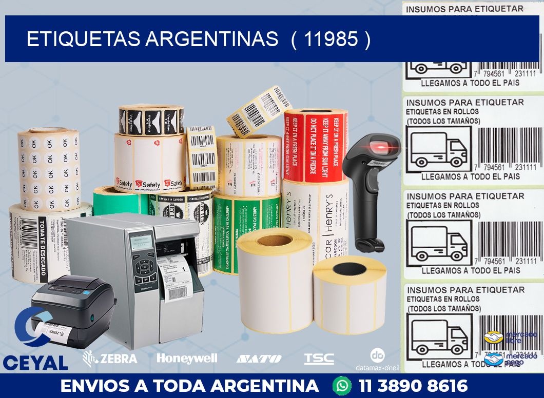 ETIQUETAS ARGENTINAS  ( 11985 )