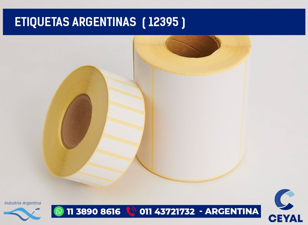 ETIQUETAS ARGENTINAS  ( 12395 )