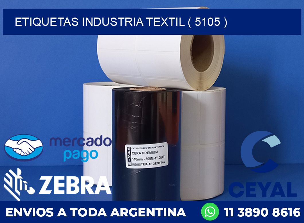 ETIQUETAS INDUSTRIA TEXTIL ( 5105 )