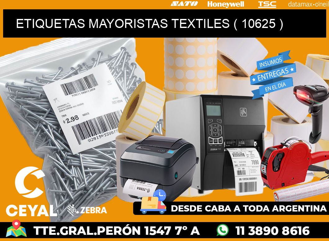 ETIQUETAS MAYORISTAS TEXTILES ( 10625 )