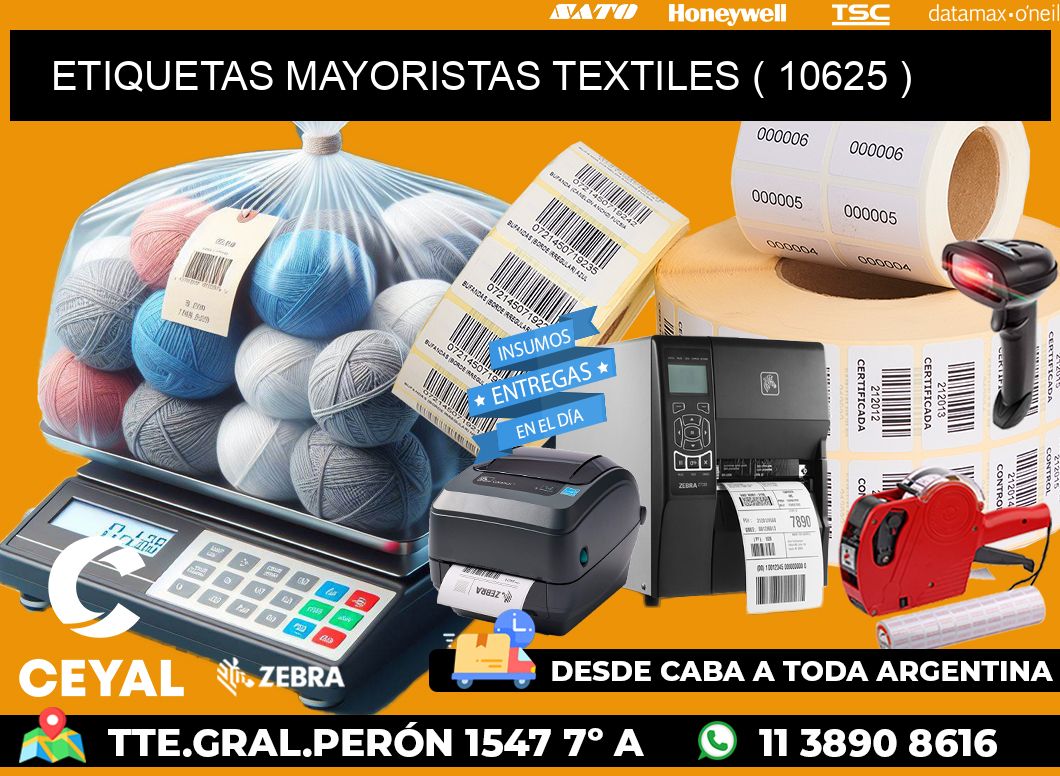 ETIQUETAS MAYORISTAS TEXTILES ( 10625 )