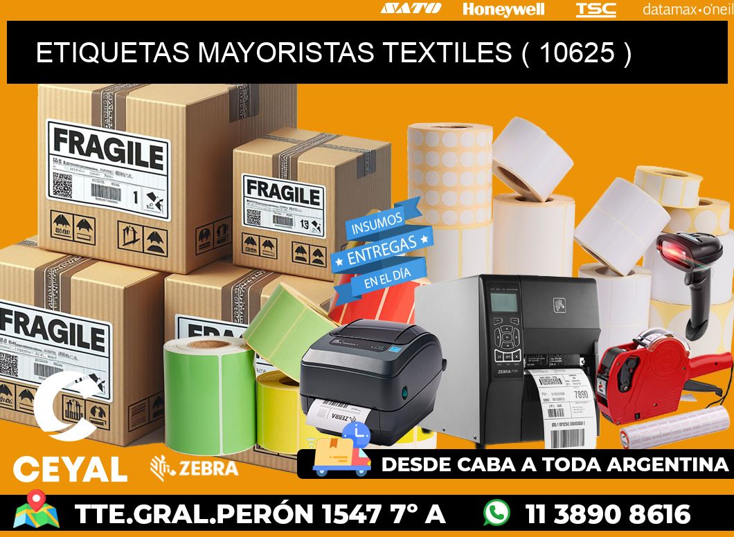 ETIQUETAS MAYORISTAS TEXTILES ( 10625 )