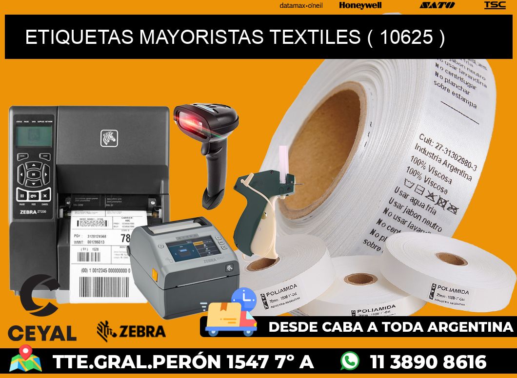 ETIQUETAS MAYORISTAS TEXTILES ( 10625 )