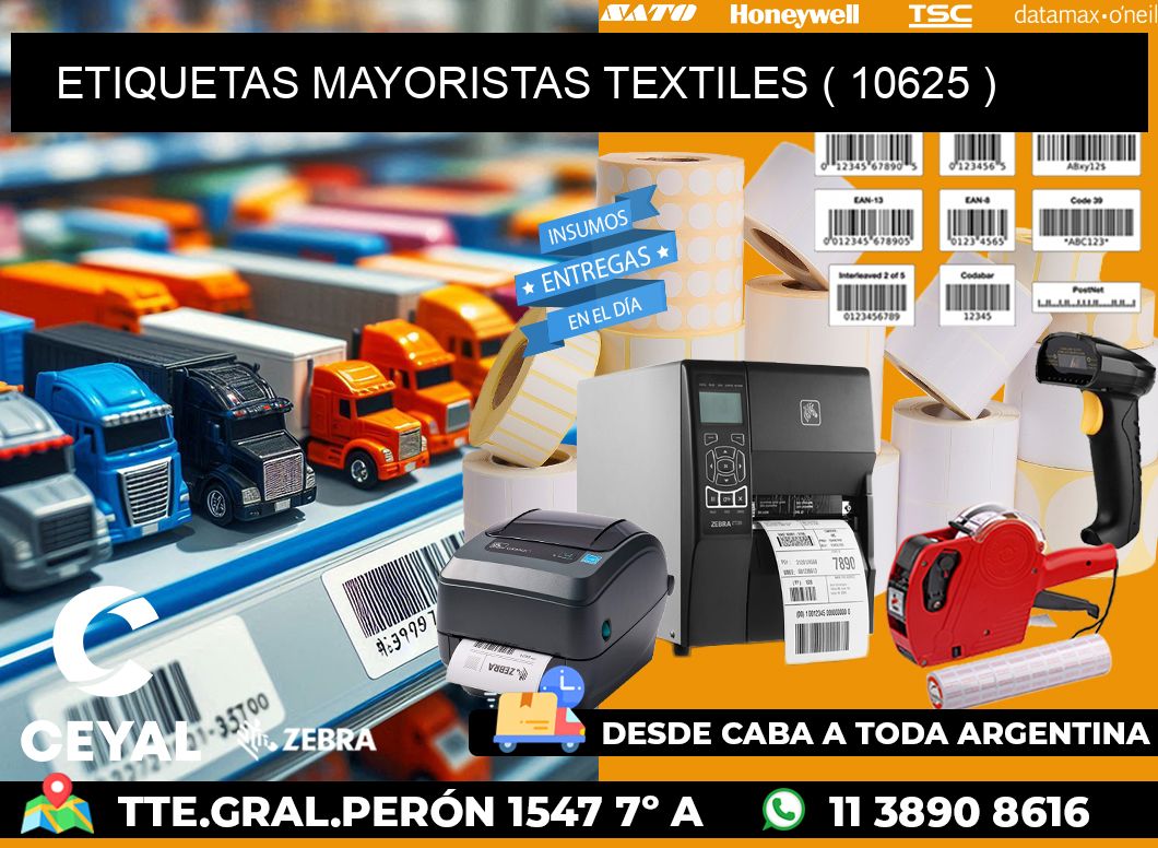 ETIQUETAS MAYORISTAS TEXTILES ( 10625 )