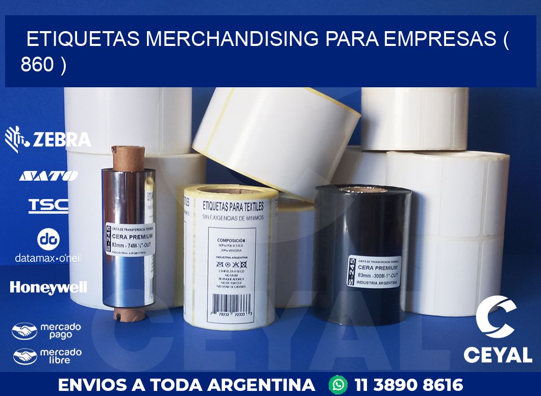 ETIQUETAS MERCHANDISING PARA EMPRESAS ( 860 )