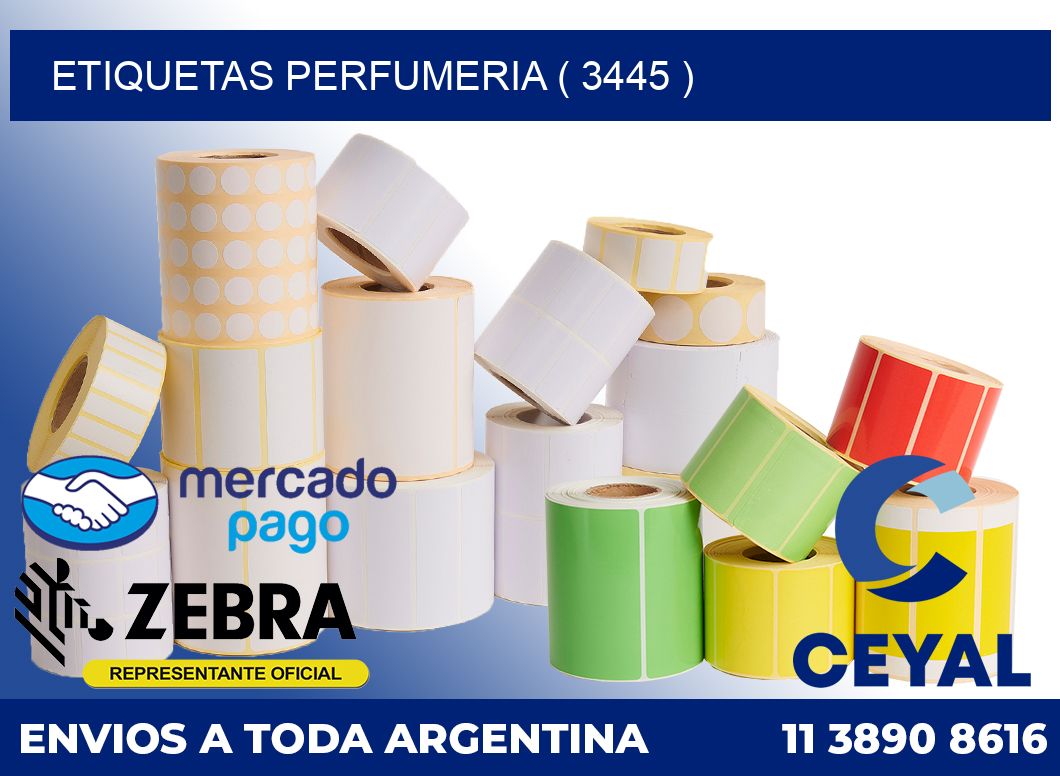 ETIQUETAS PERFUMERIA ( 3445 )