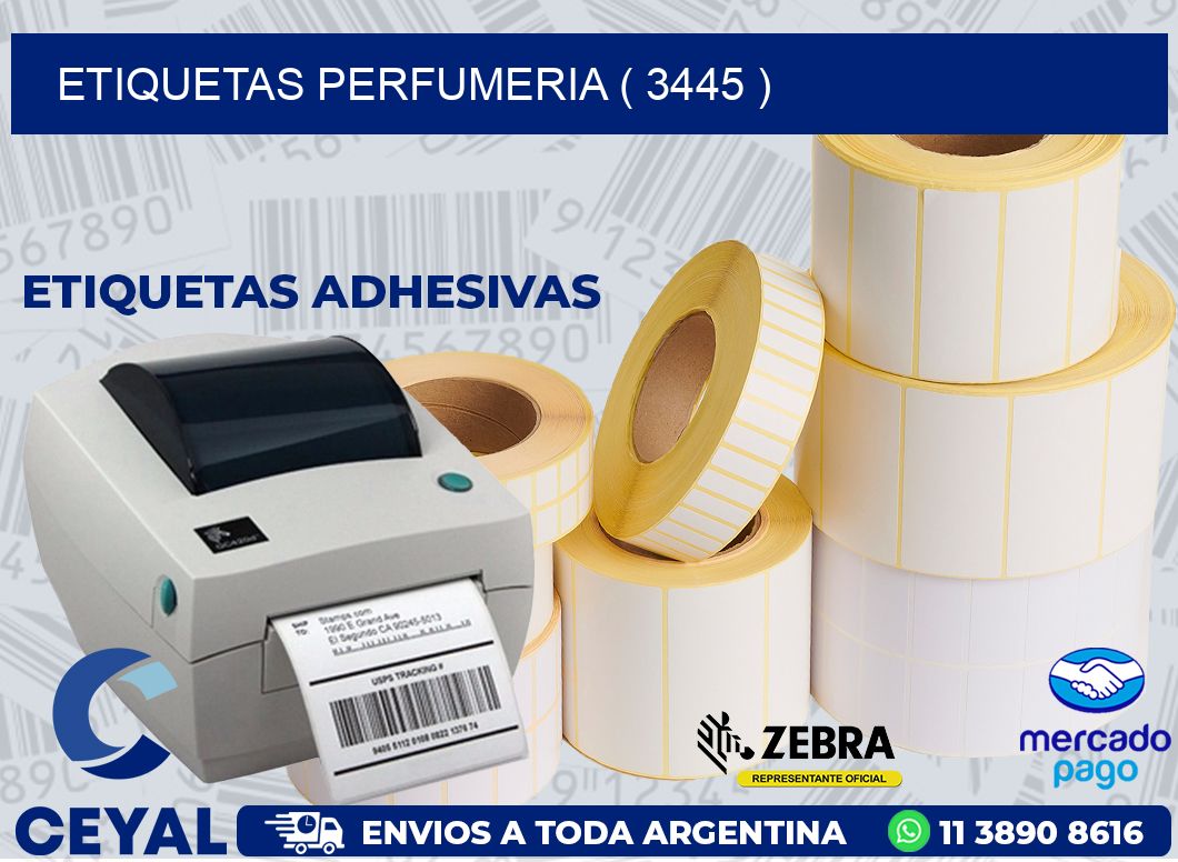 ETIQUETAS PERFUMERIA ( 3445 )