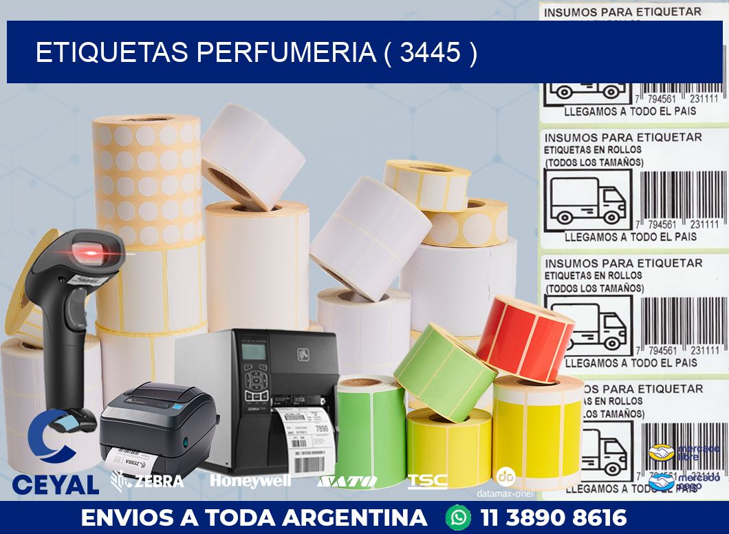 ETIQUETAS PERFUMERIA ( 3445 )