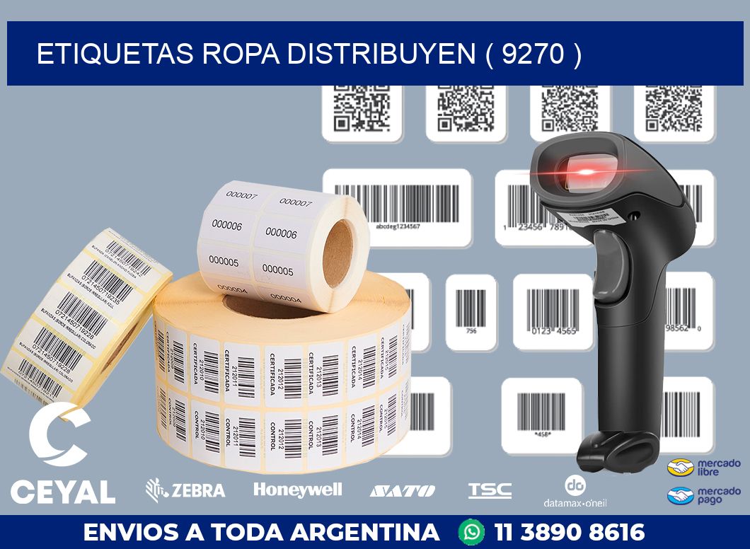 ETIQUETAS ROPA DISTRIBUYEN ( 9270 )