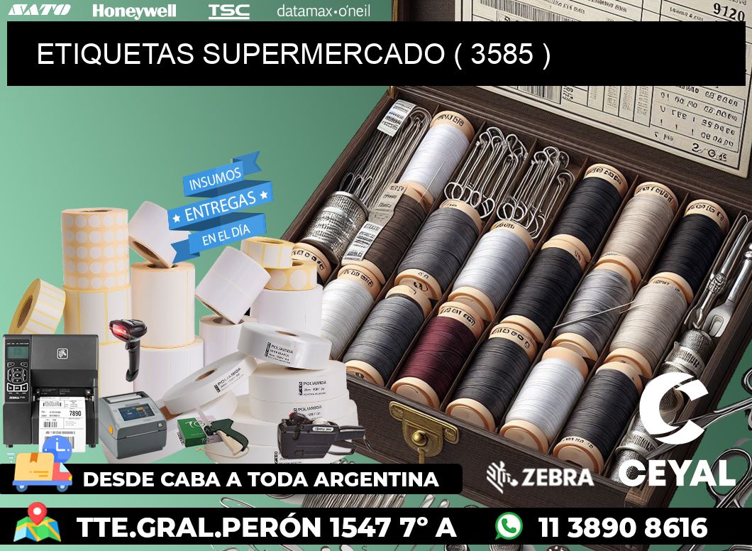 ETIQUETAS SUPERMERCADO ( 3585 )