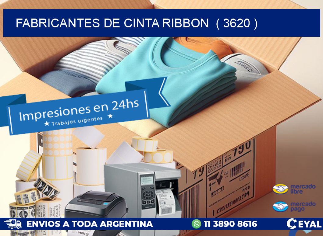 FABRICANTES DE CINTA RIBBON  ( 3620 )