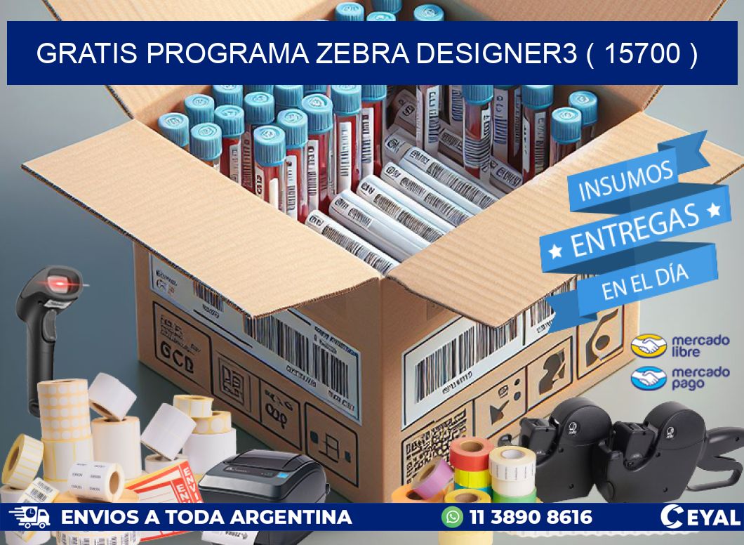 GRATIS PROGRAMA ZEBRA DESIGNER3 ( 15700 )