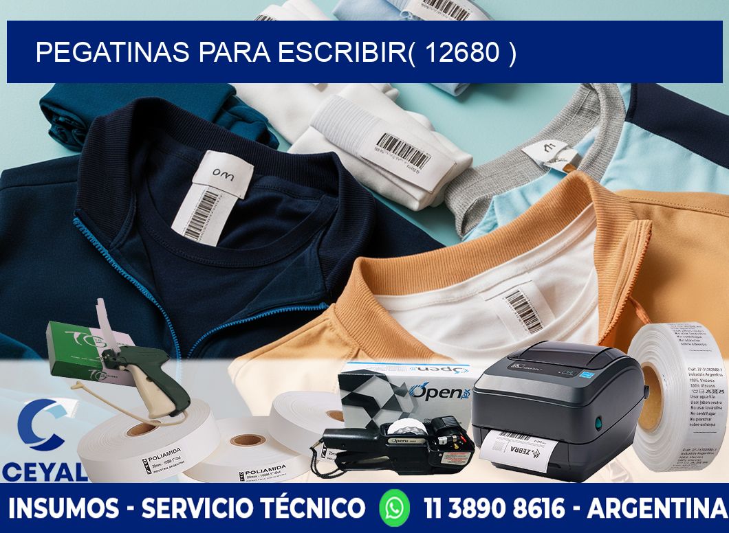 PEGATINAS PARA ESCRIBIR( 12680 )