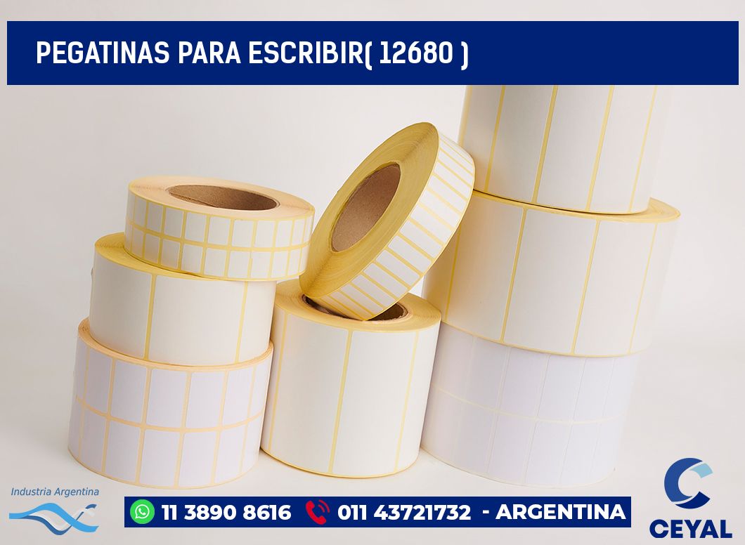 PEGATINAS PARA ESCRIBIR( 12680 )