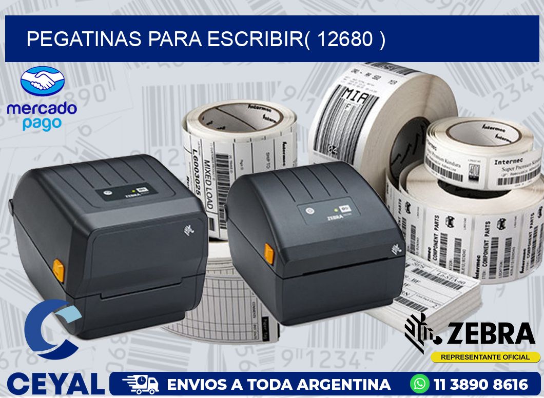 PEGATINAS PARA ESCRIBIR( 12680 )