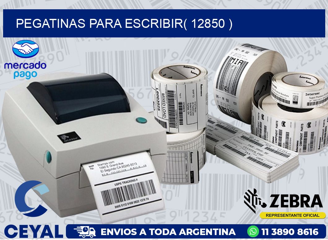 PEGATINAS PARA ESCRIBIR( 12850 )