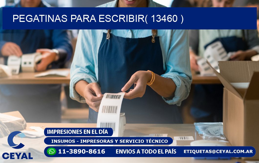 PEGATINAS PARA ESCRIBIR( 13460 )