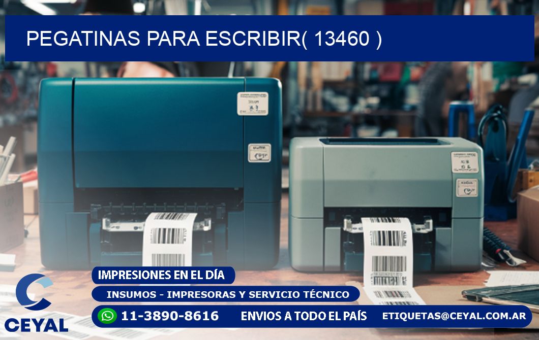 PEGATINAS PARA ESCRIBIR( 13460 )