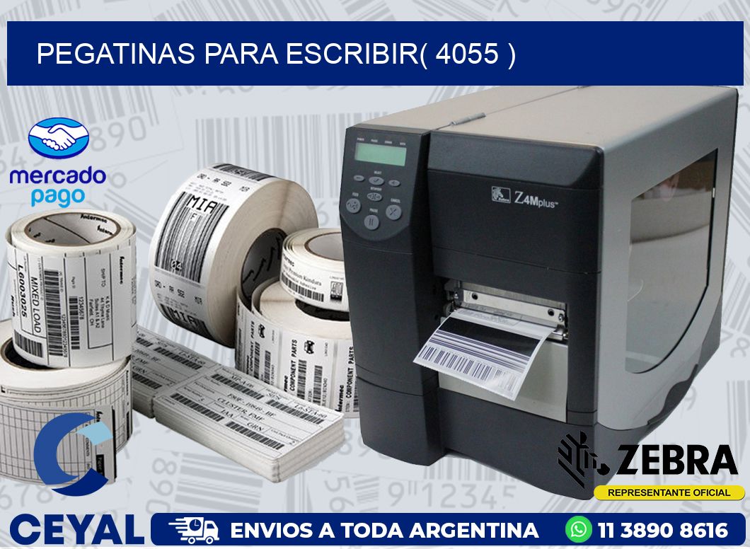 PEGATINAS PARA ESCRIBIR( 4055 )