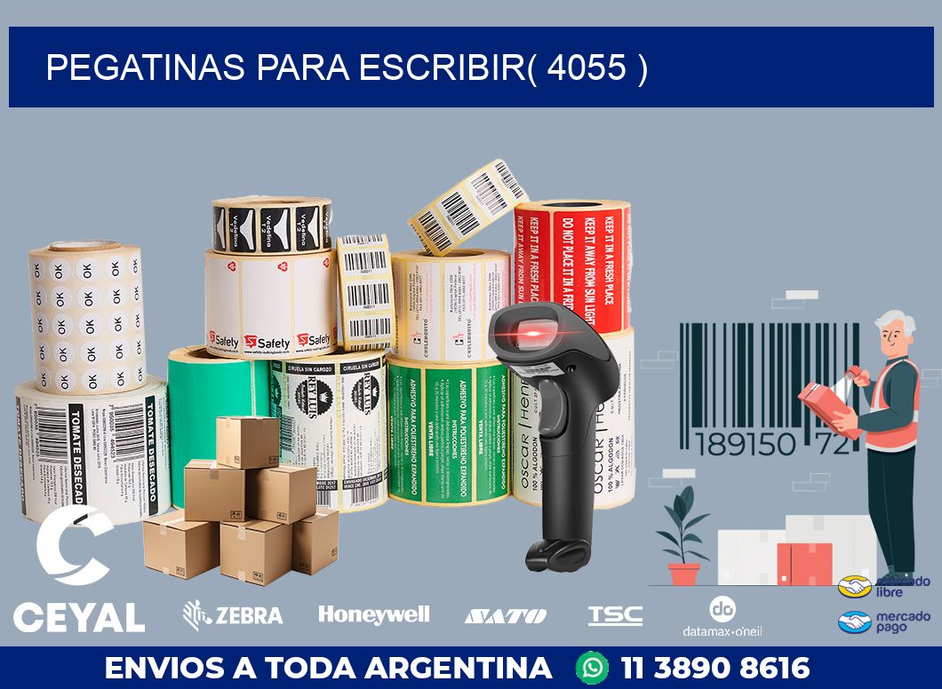 PEGATINAS PARA ESCRIBIR( 4055 )