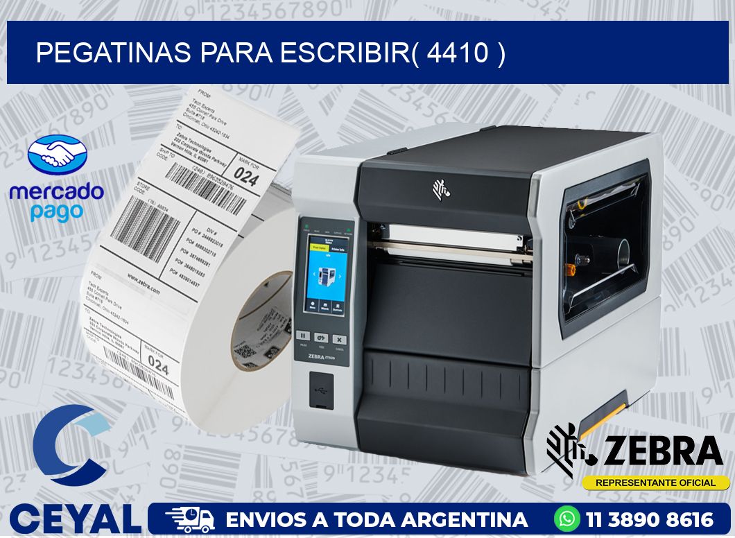 PEGATINAS PARA ESCRIBIR( 4410 )