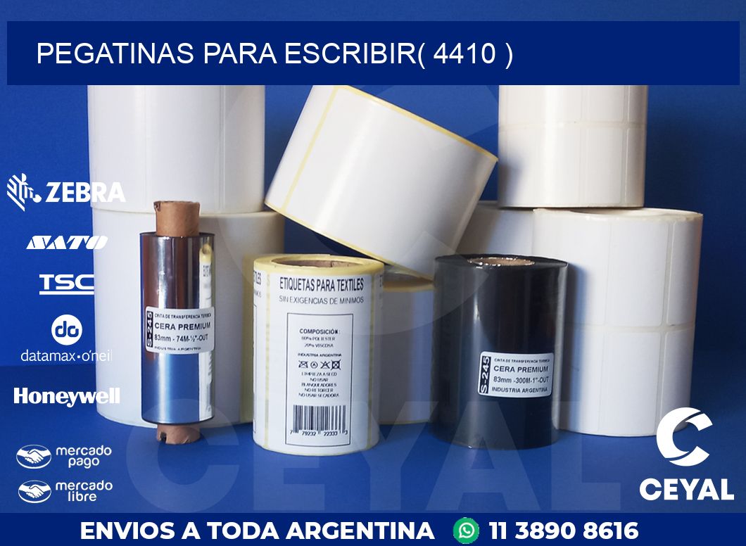 PEGATINAS PARA ESCRIBIR( 4410 )