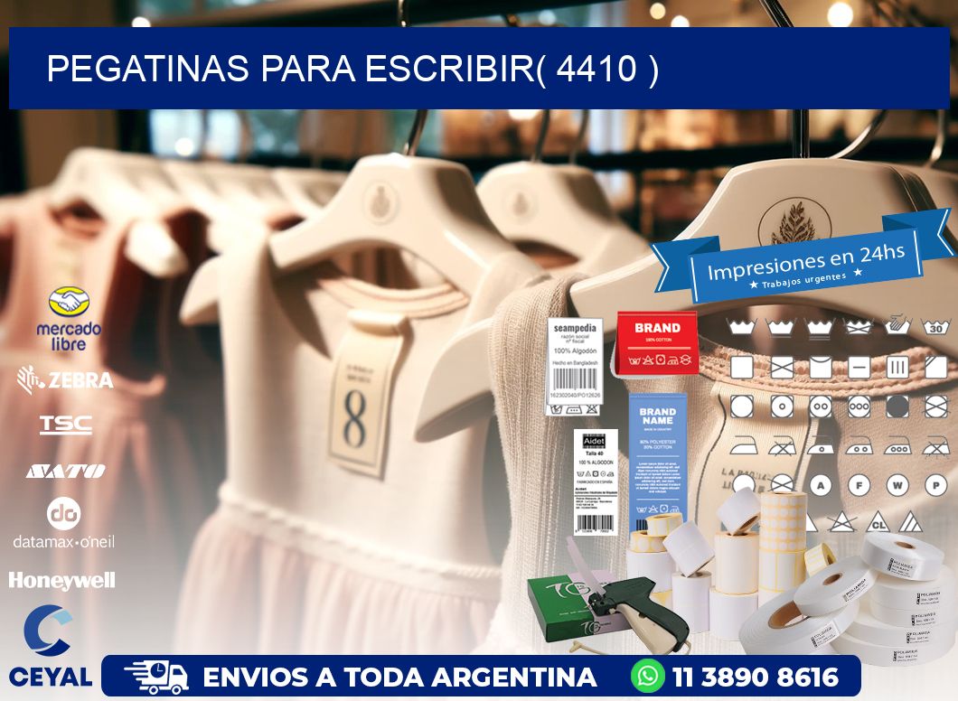 PEGATINAS PARA ESCRIBIR( 4410 )