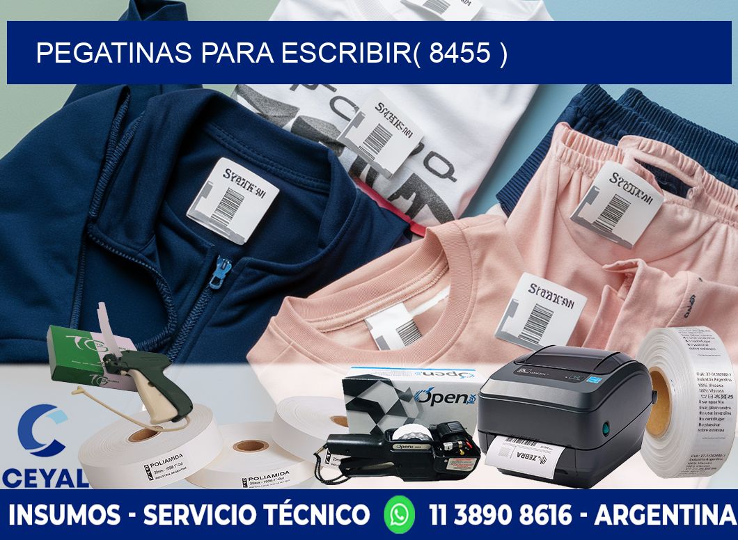 PEGATINAS PARA ESCRIBIR( 8455 )