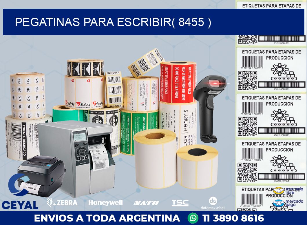 PEGATINAS PARA ESCRIBIR( 8455 )