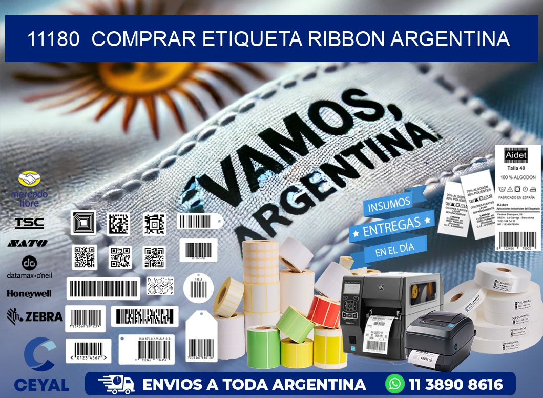 11180  COMPRAR ETIQUETA RIBBON ARGENTINA