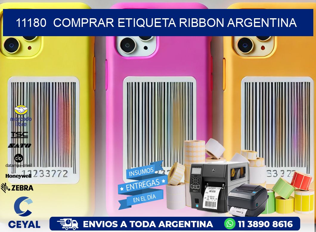 11180  COMPRAR ETIQUETA RIBBON ARGENTINA