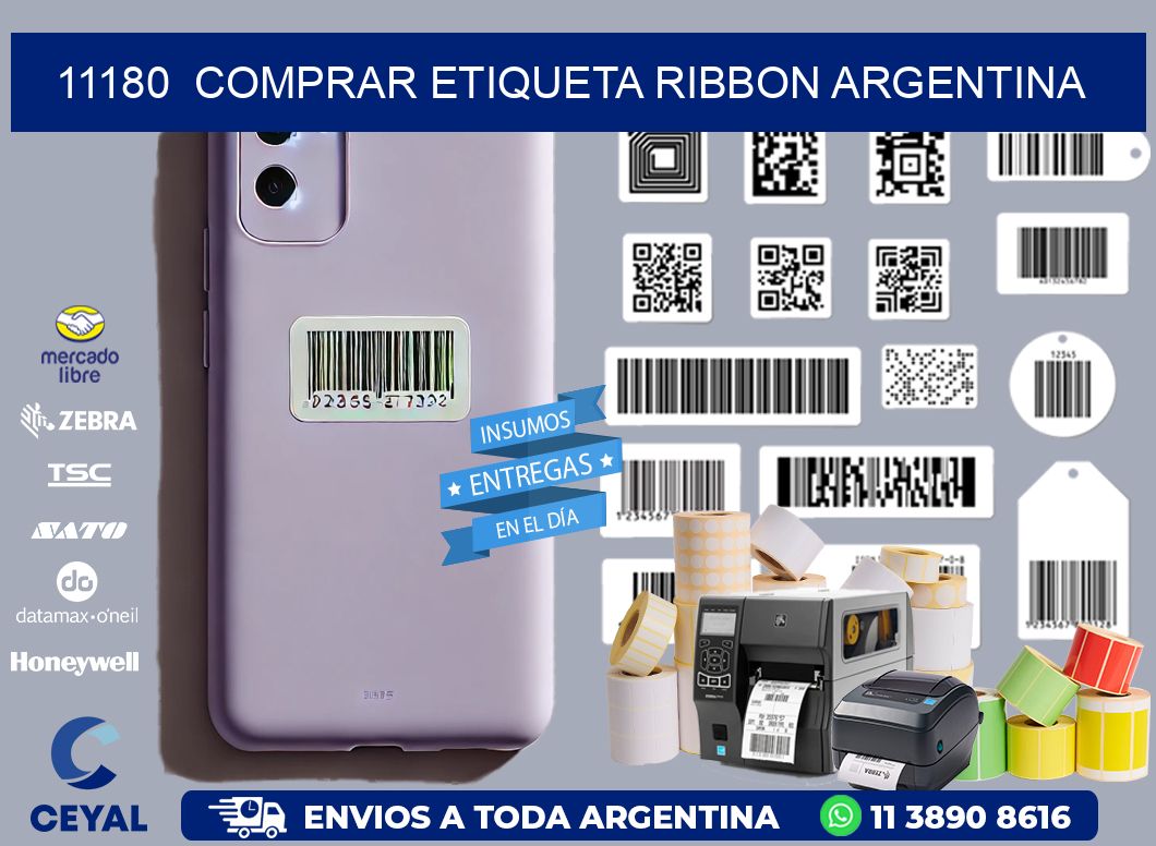 11180  COMPRAR ETIQUETA RIBBON ARGENTINA