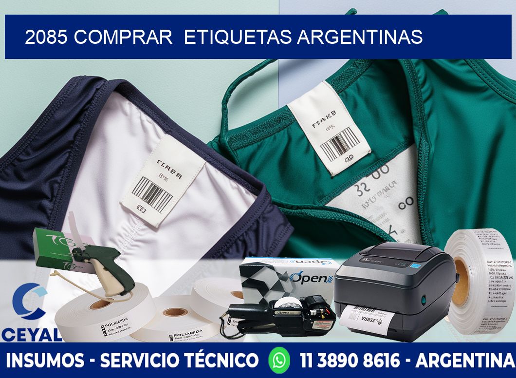 2085 COMPRAR  ETIQUETAS ARGENTINAS